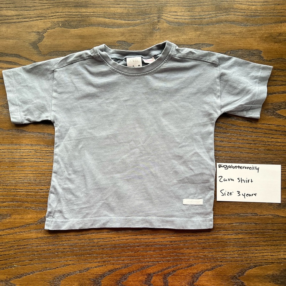 Zara Kids Gray T-Shirt